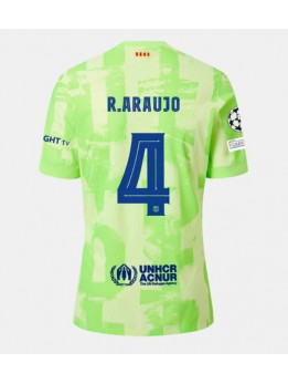 Barcelona Ronald Araujo #4 Ausweichtrikot 2024-25 Kurzarm